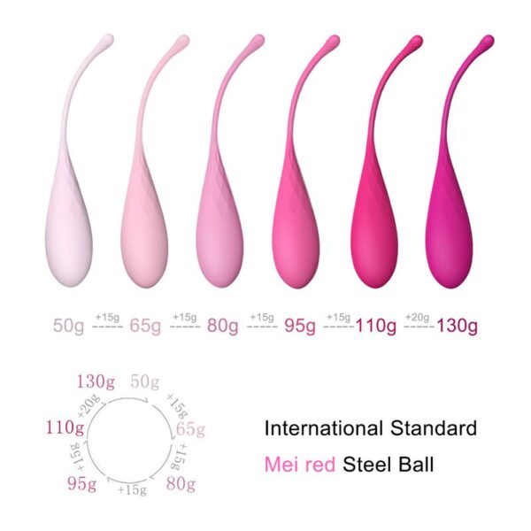 Set 6 Bolas Kegel Femmefit - Imagen 2