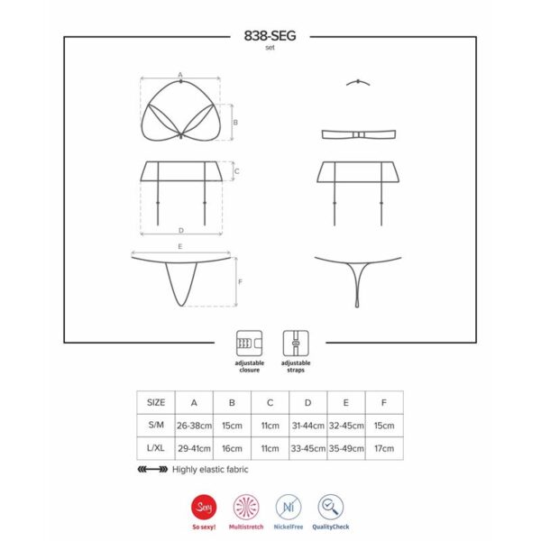 Set de 3 Piezas 838-SEG-3 - Imagen 3