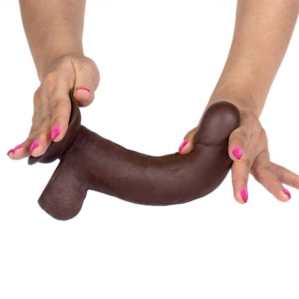 Slidy Dildo Realista Dual Layer Retrctil y Orientable 8 - Imagen 6