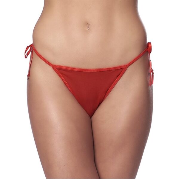 Tanga Fantasìa Rojo Talla Unica - Imagen 2