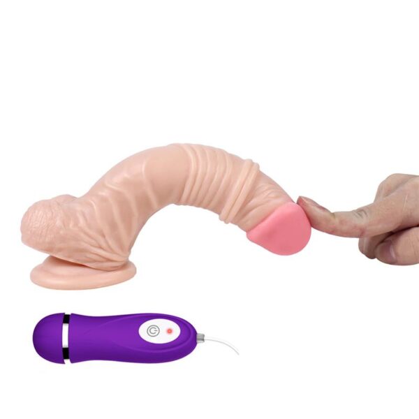 Thunder Dildo con 20 Modos de Vibración con Control Remoto - Imagen 5