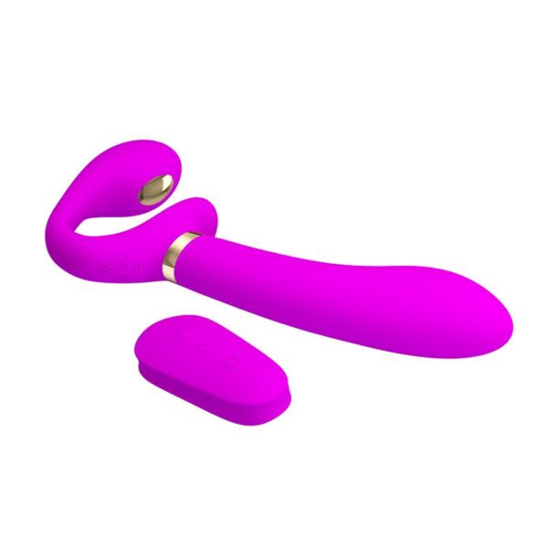 Thunderbird Vibrador para Parejas sin Arnés con Control Remoto - Imagen 3