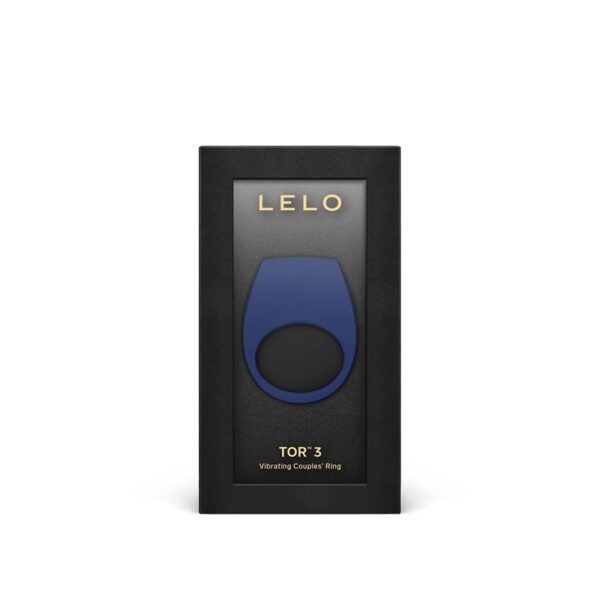 Tor 3 Anillo para Parejas con Lelo APP Base Blue - Imagen 3