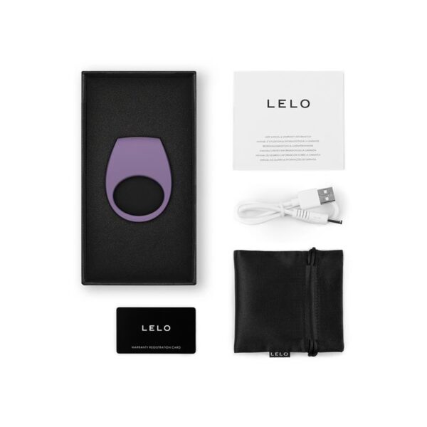 Tor 3 Anillo para Parejas con Lelo APP Violet Dusk - Imagen 2