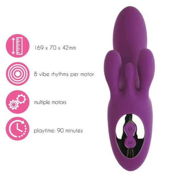 Trivibe G-Spot Vibrador Triple Estimulación - Imagen 4