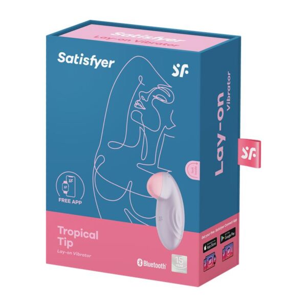 Tropical Tip con APP Satisfyer Connect Lila - Imagen 7