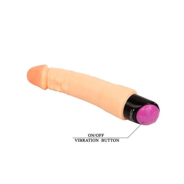 Vibrador Color Natural 25 cm - Imagen 6