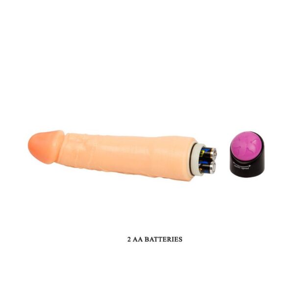 Vibrador Color Natural 25 cm - Imagen 7