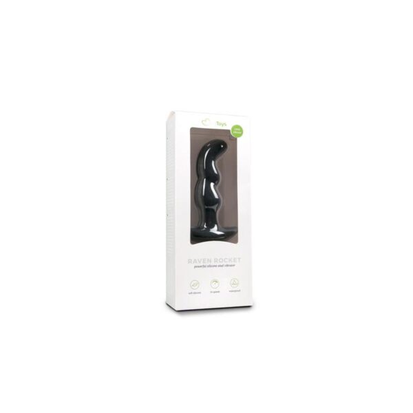 Vibrador Prostático Silicona Negro - Imagen 5