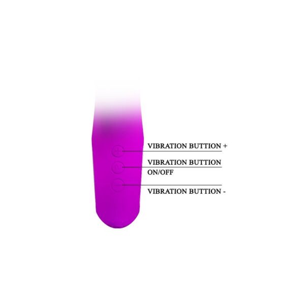 Vibrador Hot Rabbit Púrpura - Imagen 5