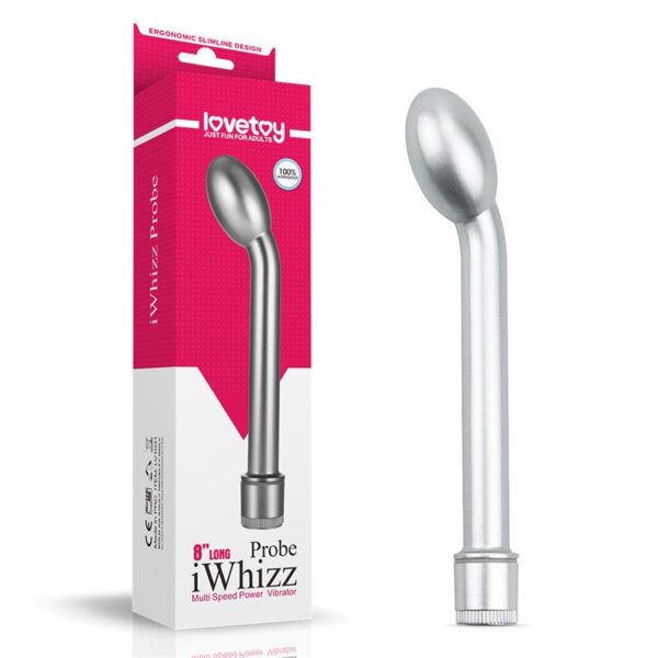 Vibrador iWhizz 8 Punto-G Plateado - Imagen 7