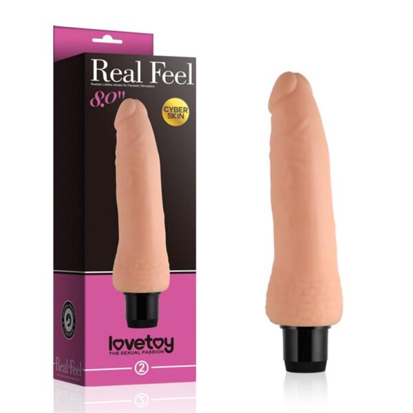 Vibrador Real Feel 8 Natural - Imagen 7