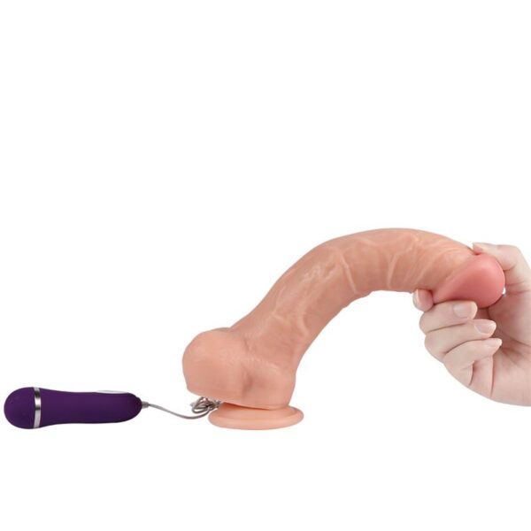 Vibrador Realista Control Remoto Apolo 24.5 cm - Imagen 5