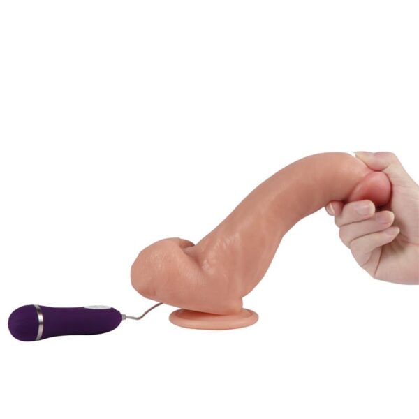 Vibrador Realista Control Remoto Duke Lungton 22.5 cm - Imagen 4