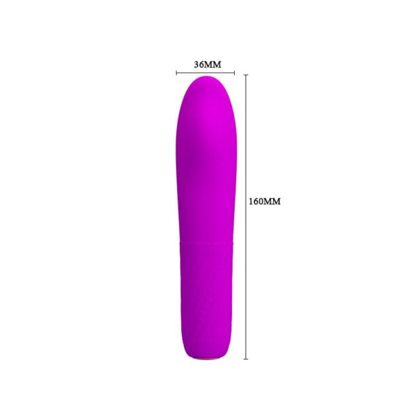 Vibrador Rotador Burke Silicona 10.6 x 3.6 cm - Imagen 5