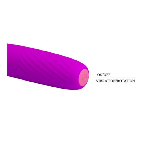 Vibrador Rotador Burke Silicona 10.6 x 3.6 cm - Imagen 6