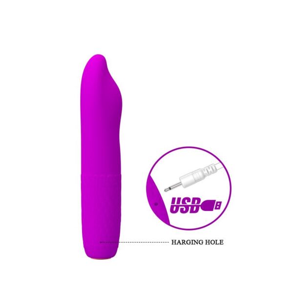 Vibrador Rotador Burke Silicona 10.6 x 3.6 cm - Imagen 7