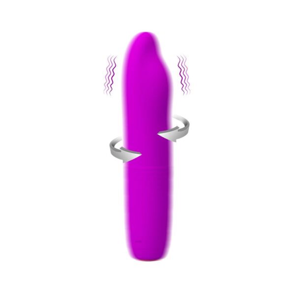 Vibrador Rotador Burke Silicona 10.6 x 3.6 cm - Imagen 4