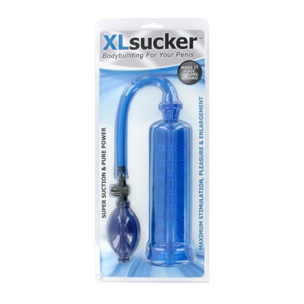 Xlsucker Bomba de Succión para Pene Azul - Imagen 5