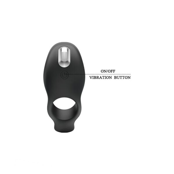 Anillo para el Pene con Vibración USB Silicona - Imagen 8