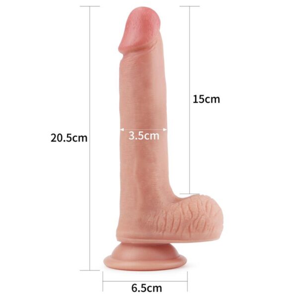 Dildo Nature 8 Silicona Lquida Natural - Imagen 8