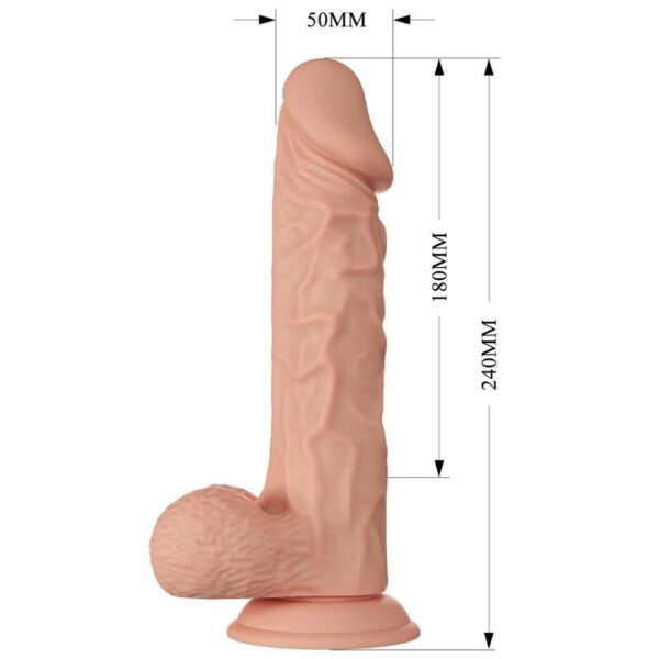 Dildo Realista con Ventosa Buraq 9.4 - Imagen 8