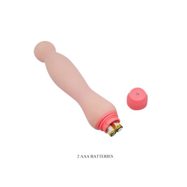 Dildo VIbrador Color Natural 22 cm - Imagen 8