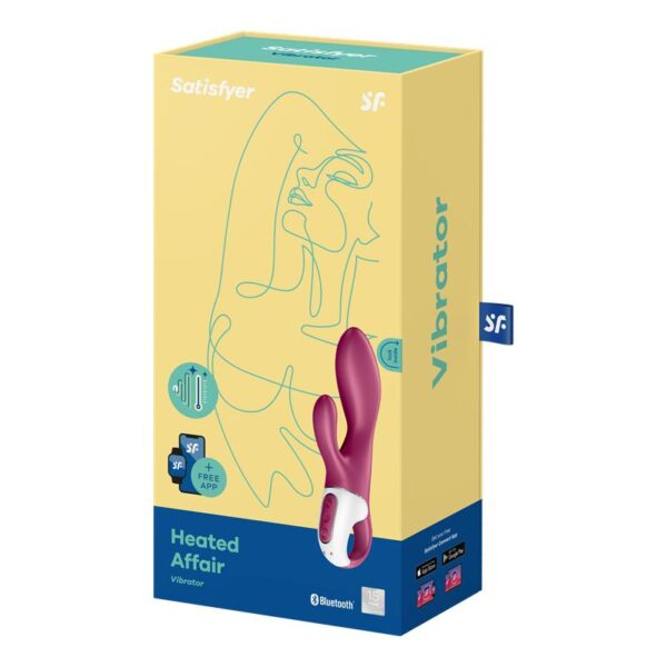 Heated Affair Vibrador con Función de Calor Punto G USB Silicona - Imagen 8