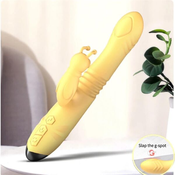 Honeybee Vibrador con Thrusting y Pulsación - Imagen 8