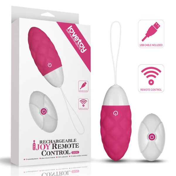 Huevo Vibrador iJoy Control Remoto USB Rosa - Imagen 8