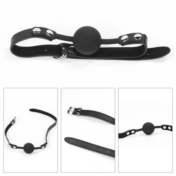 Kit Bondage Deluxe con Vibrador Negro - Imagen 3