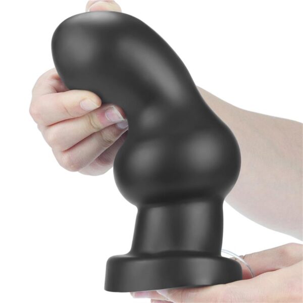 Plug Anal con Vibracin King Sized 7 Negro - Imagen 8