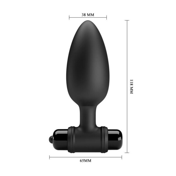 Plug Anal con Vibracin Vibra Butt Plug II USB - Imagen 8