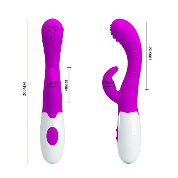 Pretty Love Vibrador Bruno Color Púrpura - Imagen 6