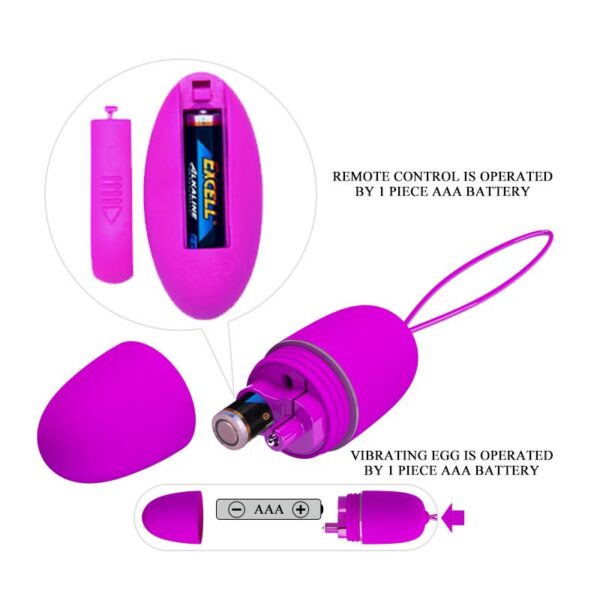 Selkie Huevo Vibrador con Control Remoto - Imagen 8