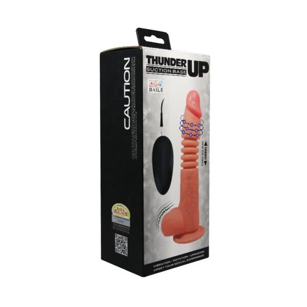 Vibrador con Rotación y Movimiento Telescópico Thunder Up - Imagen 8