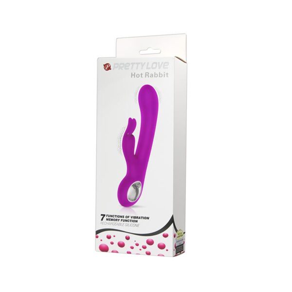 Vibrador Hot Rabbit Púrpura - Imagen 8