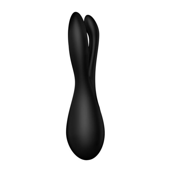 Vibrador Threesome 2 Negro - Imagen 8