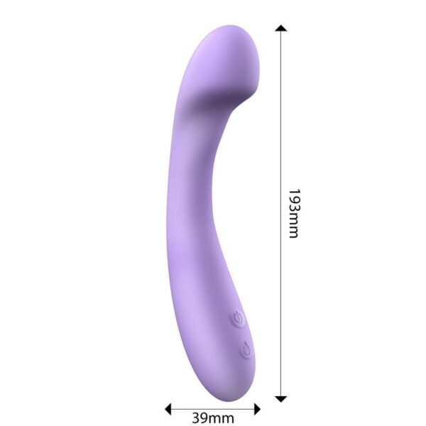 Dianne Vibrador Silicona Lìquida Unibody Punto G Flexible USB - Imagen 6