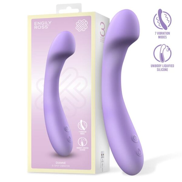 Dianne Vibrador Silicona Lìquida Unibody Punto G Flexible USB