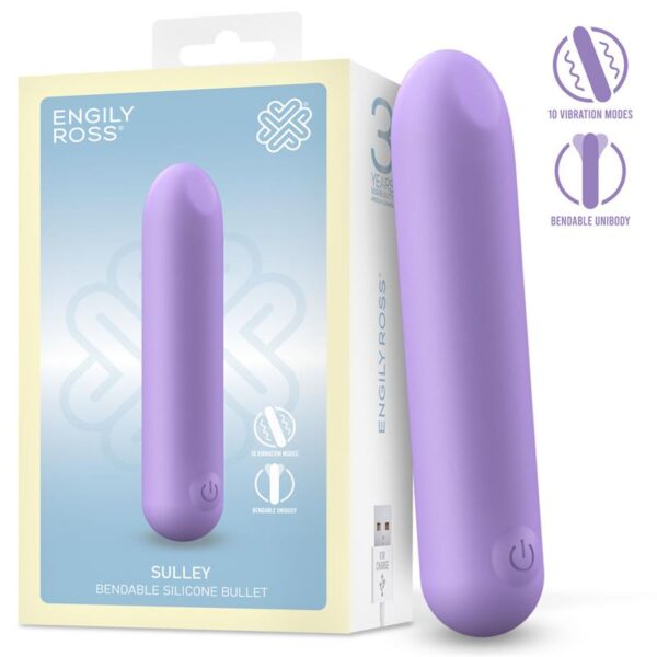 Sulley Bala Vibradora Silicona Lìquida Unibody Flexible USB