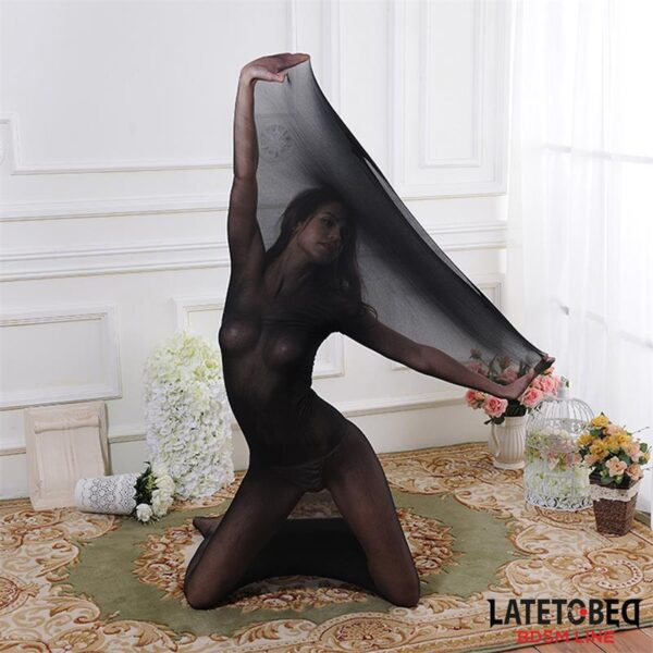 Bodystocking de Cuerpo Entero Elástico - Imagen 3