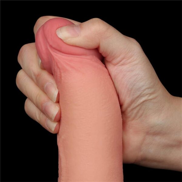 Dildo Dual Density Piel Deslizante 8.5 - Imagen 6