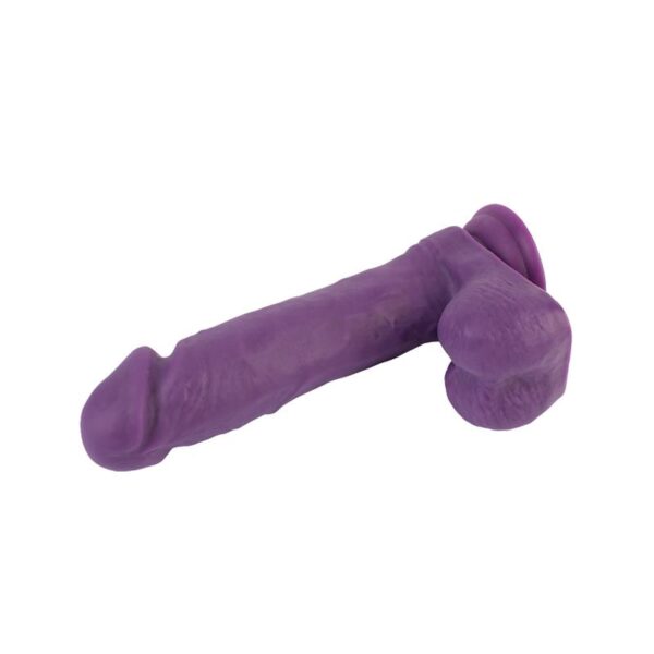 Dildo Dual Density Purple 8.2 - Imagen 4