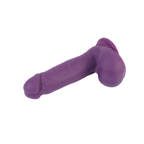 Dildo Dual Density Purpura 7 - Imagen 4