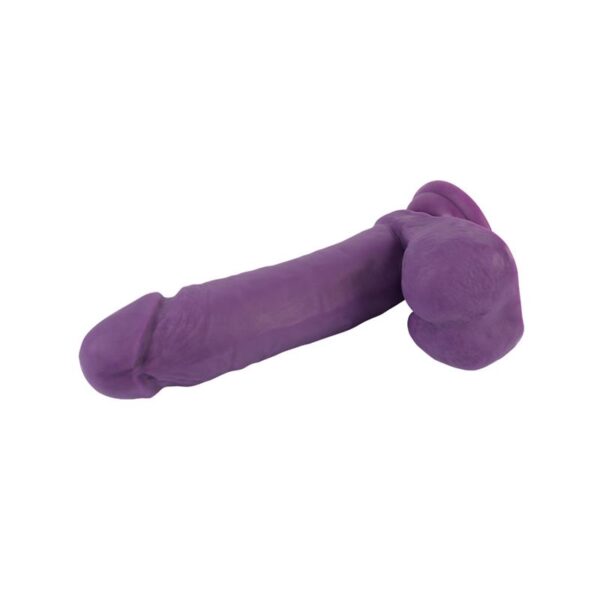 Dildo Dual Density Purpura 7.6 - Imagen 4