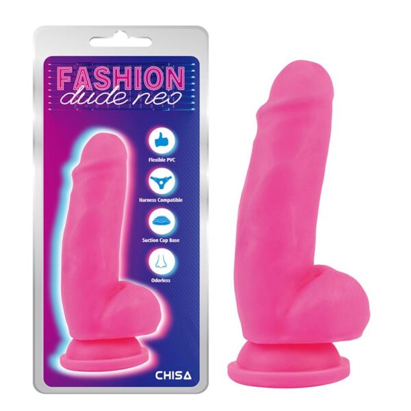 Dildo Dual Density Rosa 6.9 - Imagen 5