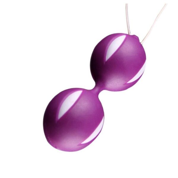 Bolas Ben Wa Orgasm Purpura 10 x 3.7 cm - Imagen 2