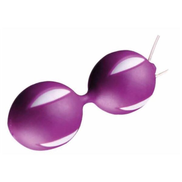 Bolas Ben Wa Orgasm Purpura 10 x 3.7 cm - Imagen 3