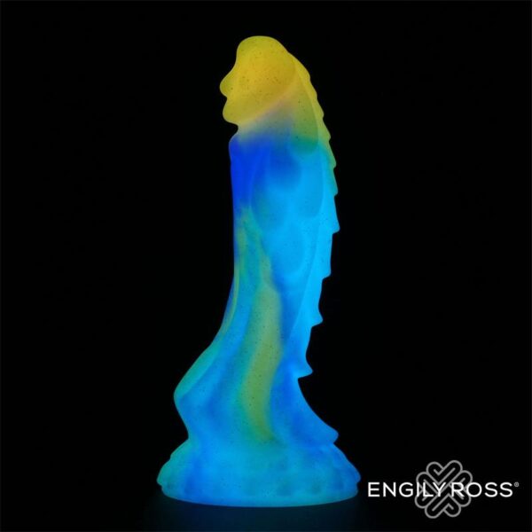 Dildo Dragón Brilla en la Oscuridad 18 cm - Imagen 2